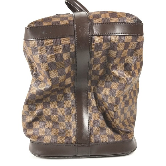LOUIS VUITTON Brown Damier Canvas Boston Bag - Picture 4 of 14